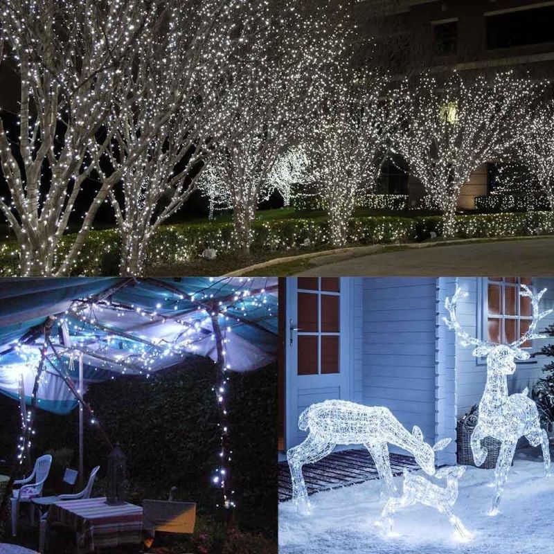 12V 24V 31V White 200 LED Decorative Fairy String Lights
