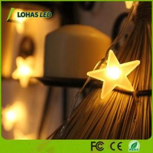 Warm White RGB Flexible Star LED String Light for Chiristmas Decoration