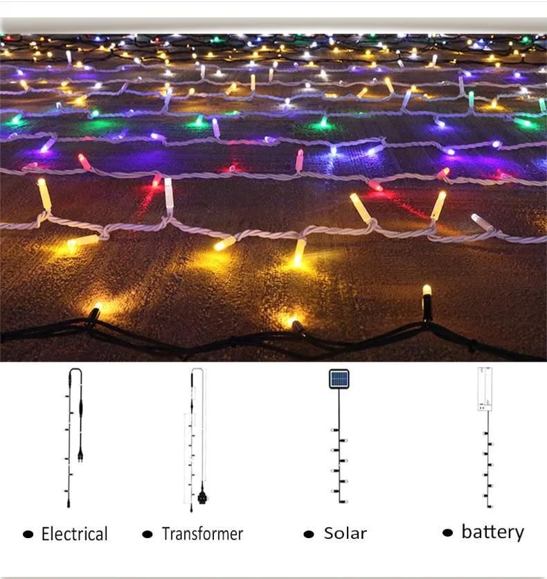 PVC Cable 8 Multi Function Low Voltage 31V Fairy LED String Light