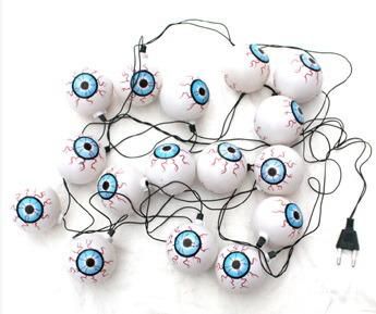 Halloween Eyeball LED String Light for Decoration