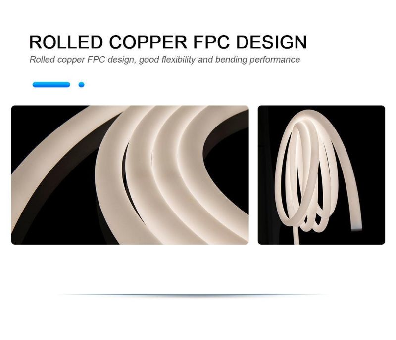 LED Neon Rope Waterproof IP67 360 Degree Emitting Flex Neon