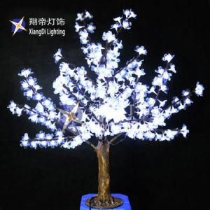 1.0m Waterproof Outdoor Decorartion Home Fake LED Artificial Simulation Cherry Blossom Tree