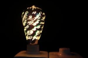 Christmas Decorative LED Bulb with 3D Style