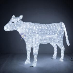 3D Cow Bull Motif Light Waterproof for Lighting Displays and Holiday Decoration