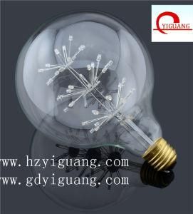 Hot Selling Pear Shaped LED Starry Bulb