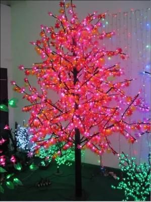 Yaye Hot Sell Outdoor LED Maple Tree Light / Pink LED Maple Tree /Lighted Maple LED Light