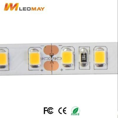 Top5 LED strip manufacture 2835 flexible LED stripe light with Ce&RoHS