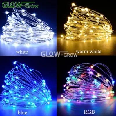 LED Copper Wire Fairy String Light Christmas Decoration with CE RoHS Approval