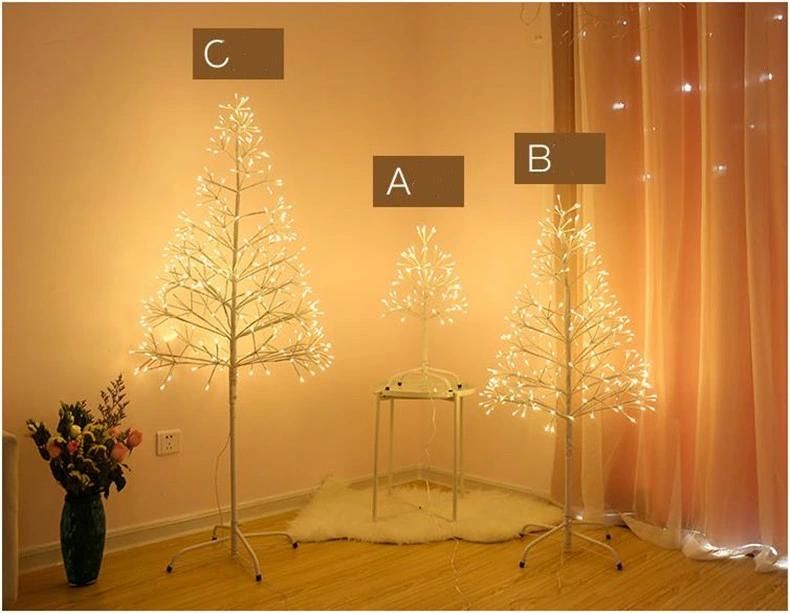 Party Decorative Indoor LED Branches Tree Light with Flowers