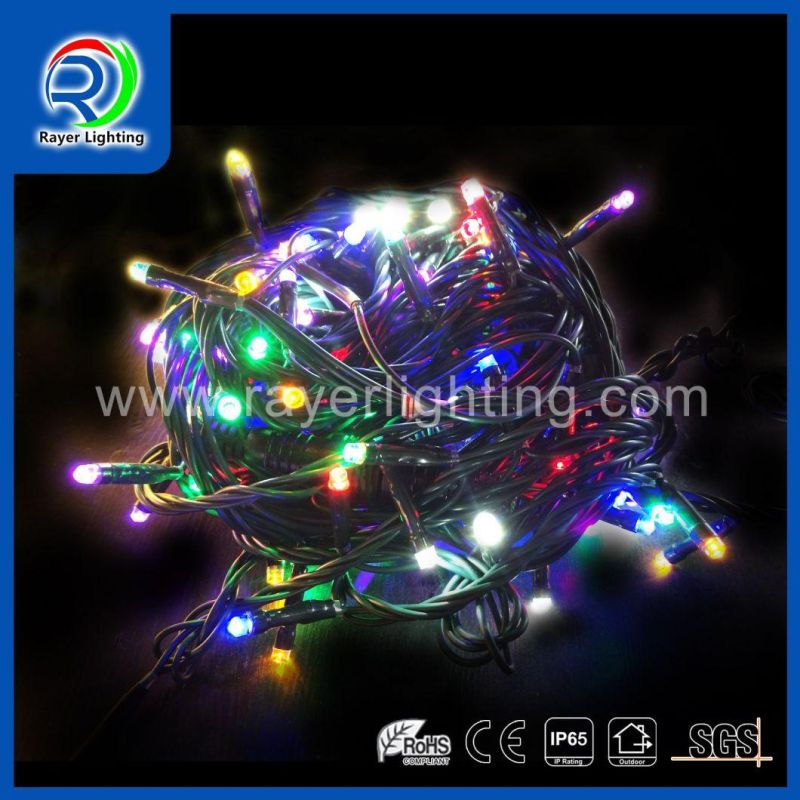 Colorful Lights Holiday Decoration PVC LED String Light