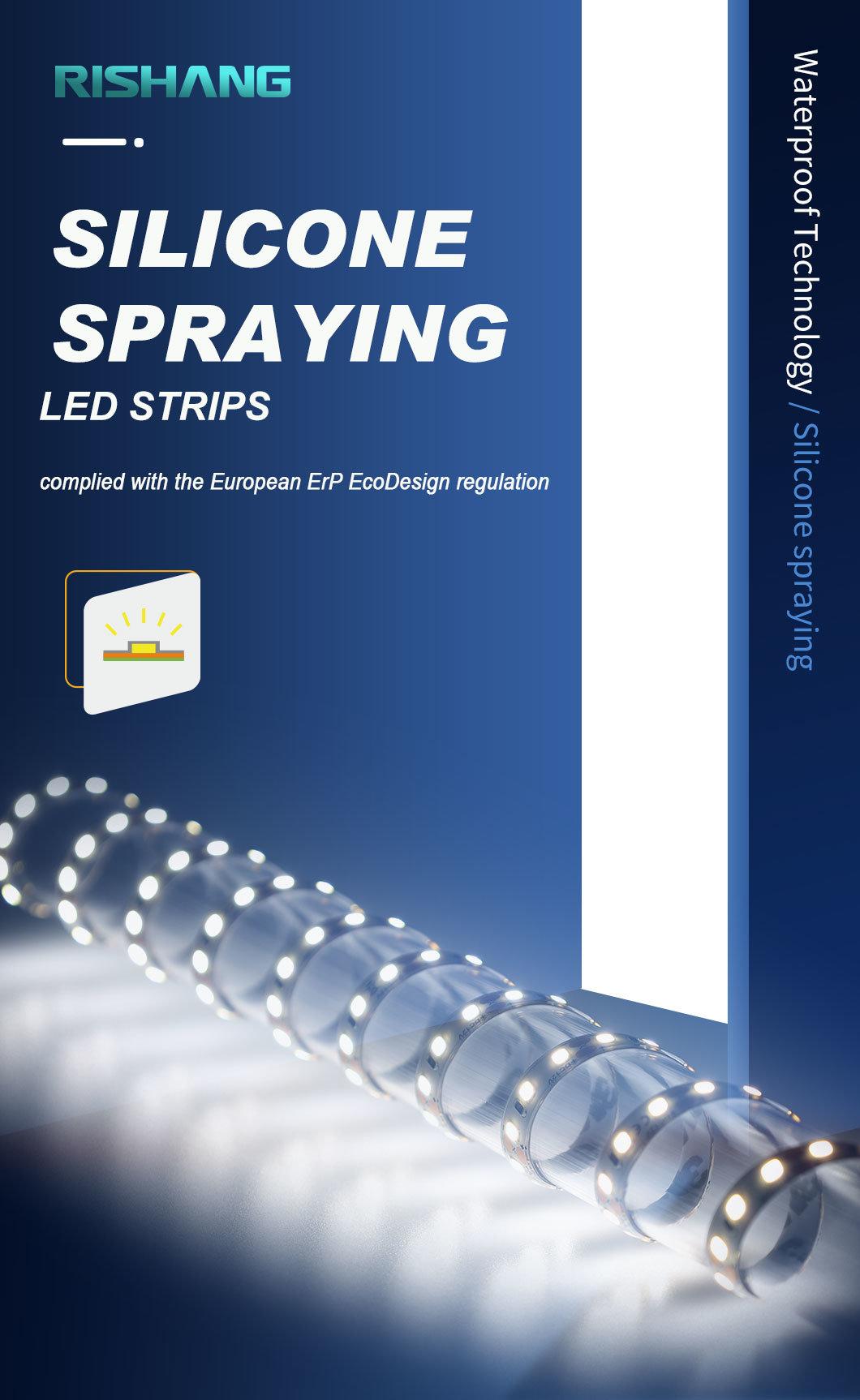 98% Light Transmittance IP65 Waterproof High Brightness 120LEDs/M LED Strip