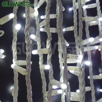 Project Use White 72W IP65 UL Listed LED Curtain Light for Garden Landscaping