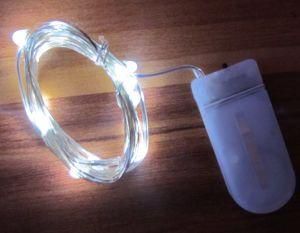 1m White LED Copper Wire String Light