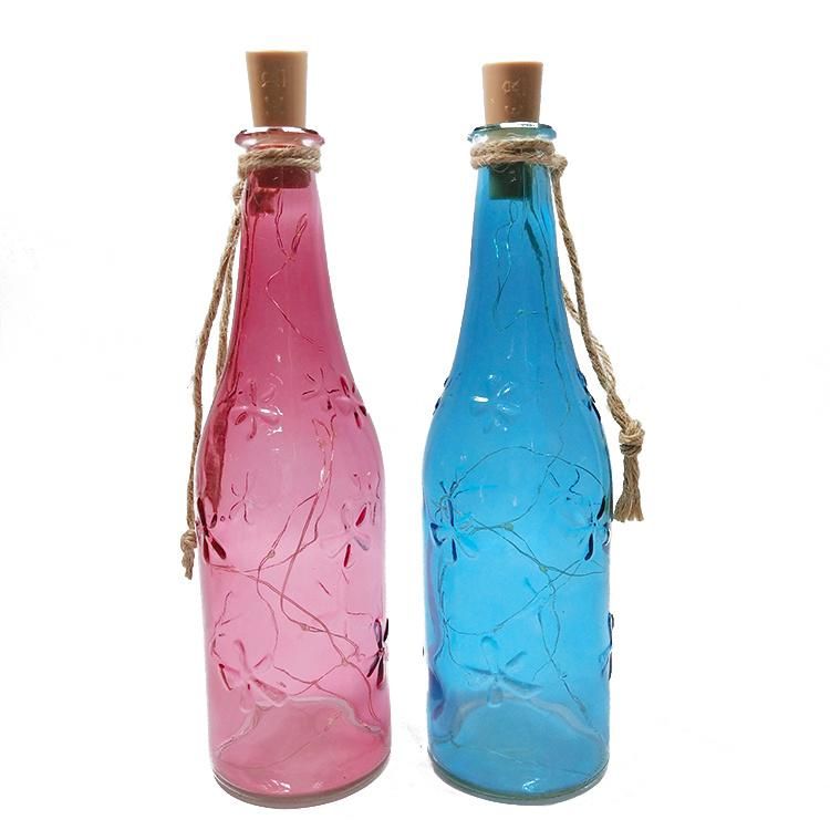 Glass Wishing LED String Bottle LED Copper Wire Light Decorative Bottle Christmas Gifts New