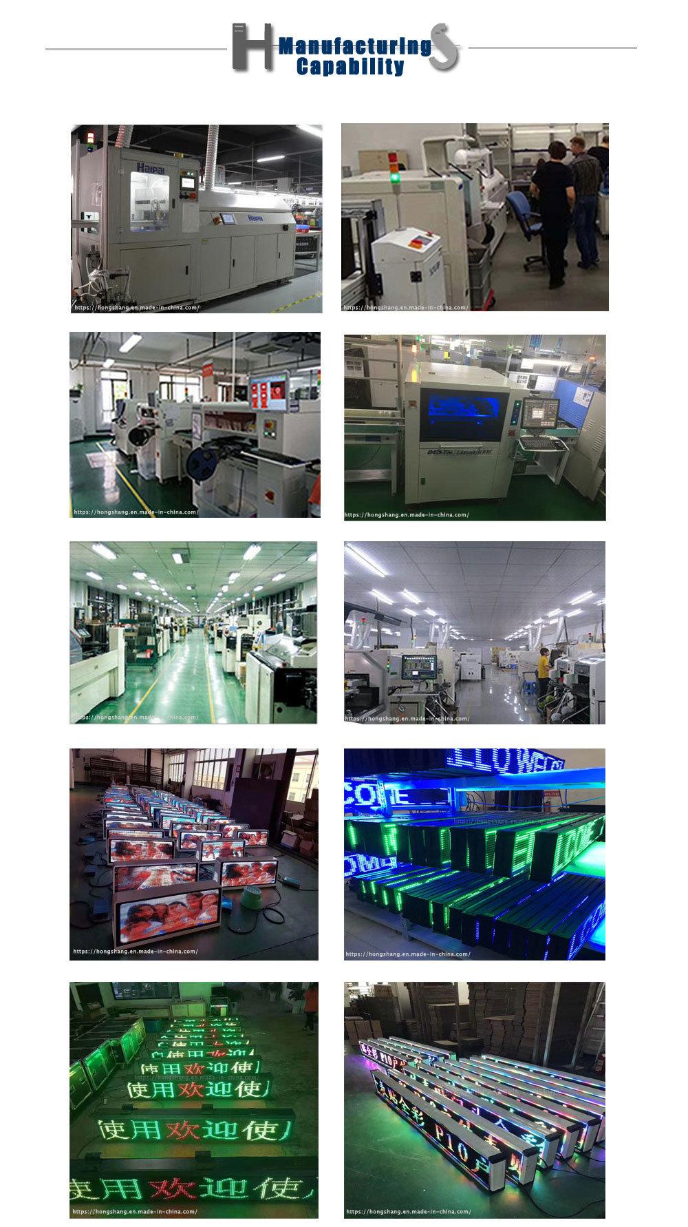 Sales of Gas Station Advertising Display Screen Commercial Promotion LED Display Panel