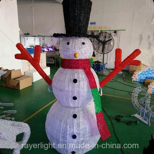 Christmas Ornaments LED Snowman Light Garden Christmas Lights