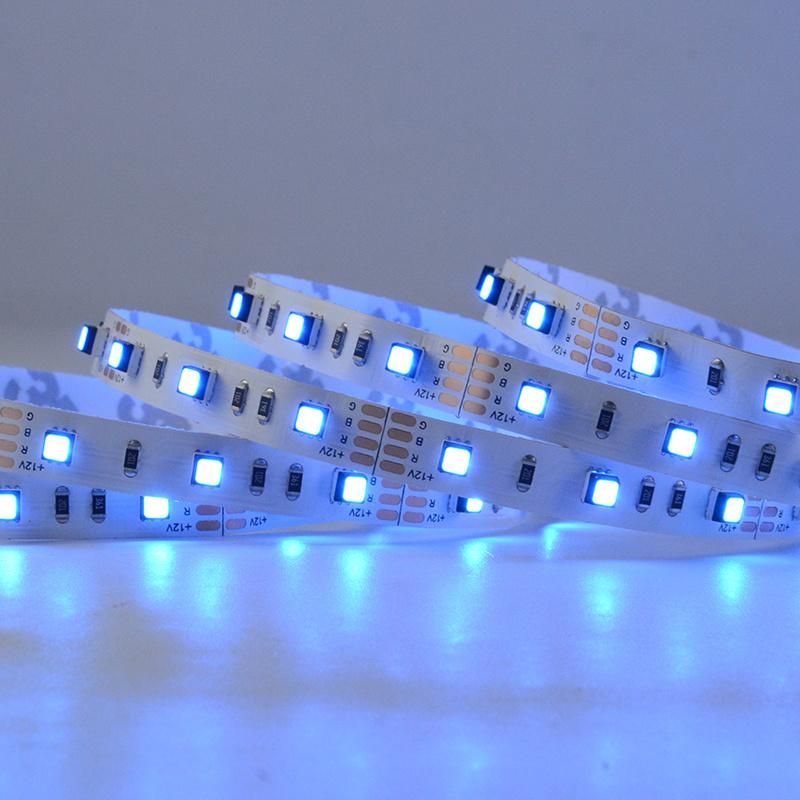 High Brightness SMD 3527 120LEDs/m CCT RGB+wAdjustable LED Strip Lights with CE RoHS cetification