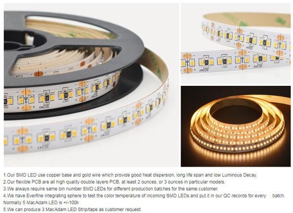2216 Flexible LED Strip 240LEDs for LED Linear Light Dots Free Outdoor Waterproof LED Plant Grow Strip Light