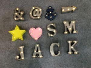4inch Mini LED Letters and Icons Light