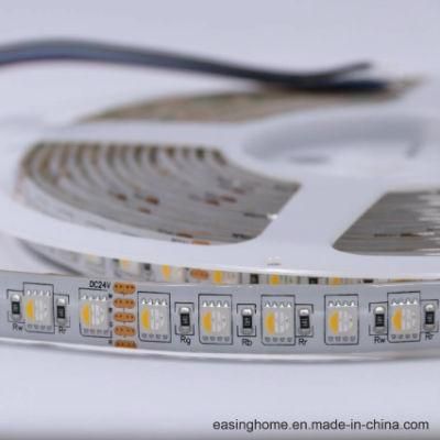 5050SMD 60LEDs/M DC12V LED RGBW (W) Strips LED Neon Flex Rigid Strip for Indoor/ Outdoor Application