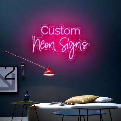 Custom LED Waterproof Luminous Acrylic RGB Colorful Letters Neon Signs