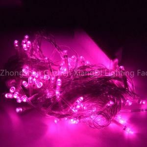 LED Fairy String Christmas Lights with White LEDs on Copper Wire