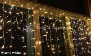 Waterproof 6*3m 600LEDs LED Curtain Light Icicle Light