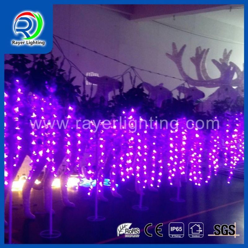 Christmas Light Festival Decoration Eaves Christmas Decoration Wisteria Curtain Light