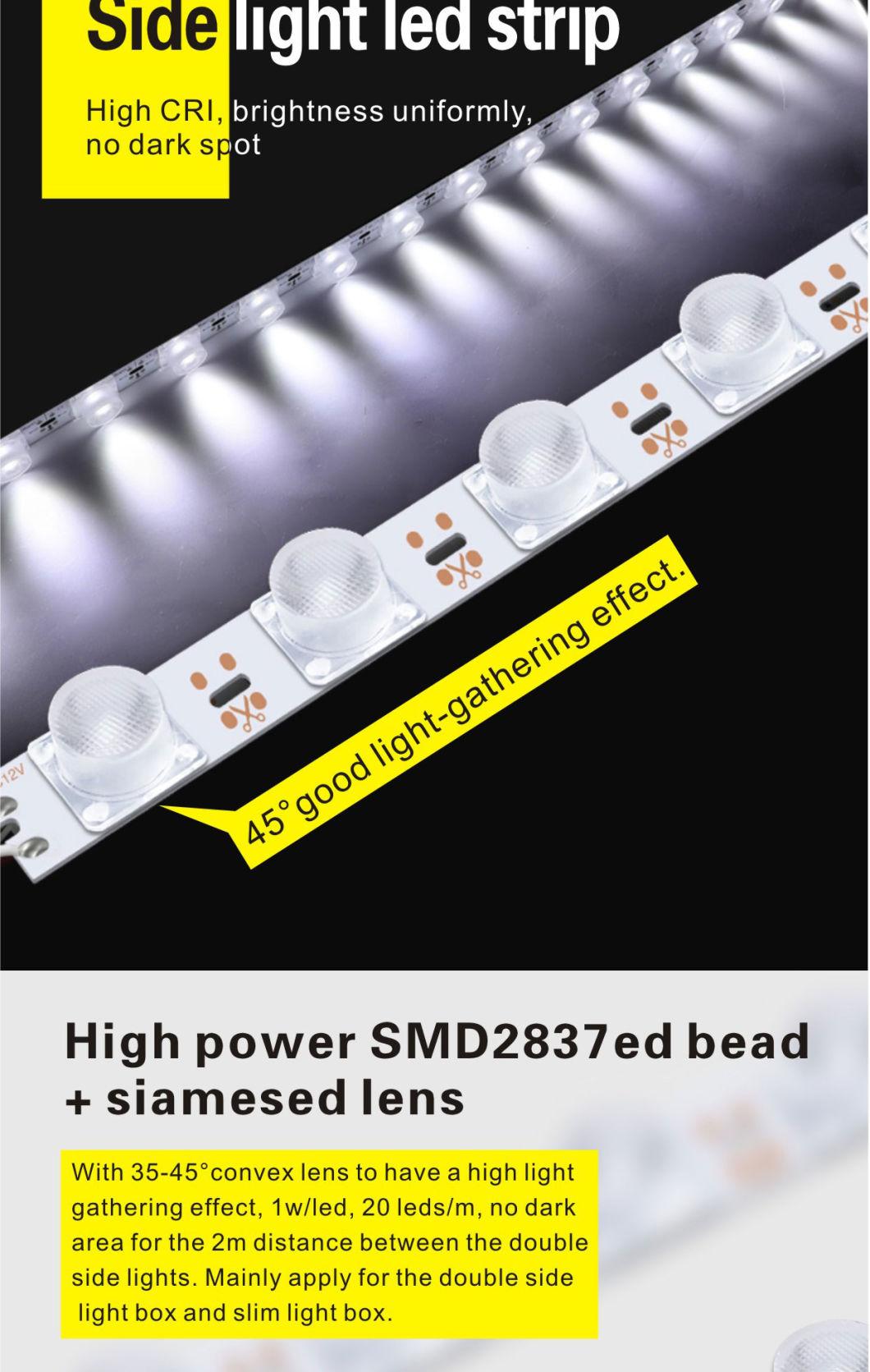 Wholesale Backlight Light Box LED Strip Light Bar Diffuse LED Light Strip 12V 4711 Advertising Signboard