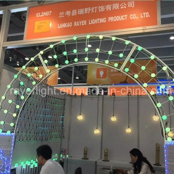 DMX Control Outdoor Festival Lights Programmed Lighting Decoration Arch Light