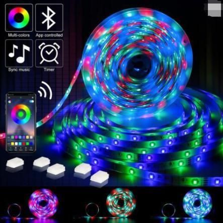 Smart Remote Controller Multiple Color Changing Light Waterproof Flexible LED Strip Lights