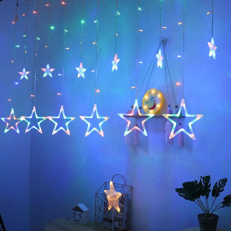 Star Decorative Curtain Decorative String Light