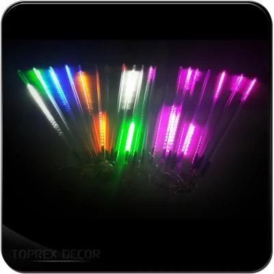 Waterproof 80cm 100cm Tube Holiday Rain LED String Decorator Christmas Drop Lighting Meteor Shower Lights