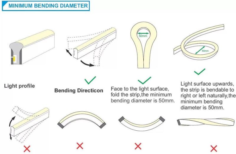 Color Changing LED Neon Flexible Strip Rope Light