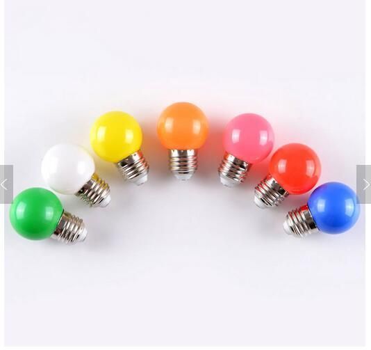Outdoor Heavy Duty Festoon Lights with Plastic Colorful G45 Bulbs