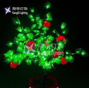 0.8big Outdoor Lighted Decorative LED Christmas Cone Shaped Tree for Square Decoration