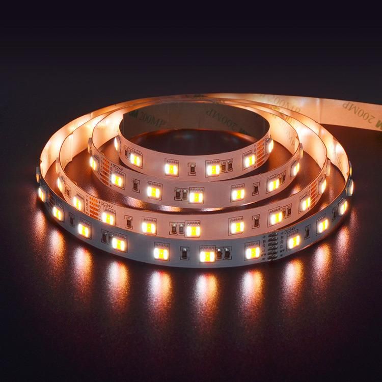 Rgbww LED Strip Five-in-One Variable-Color Colorful 12V Color LED Flexible Strip