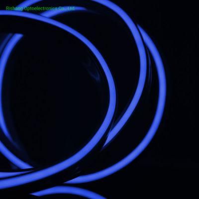 Blue CE RoHS UL Outdoor Usage Silicon Gel Waterproof Decorative Lighting LED Flexible Slim Neon Strips