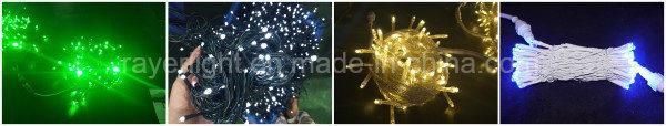 Holiday Decoration PVC Wire LED Outdoor Decoration Christmas Decoration String Light