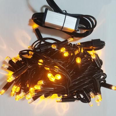 Christmas Decoration IP65 Rubber Cable LED Garland String Light