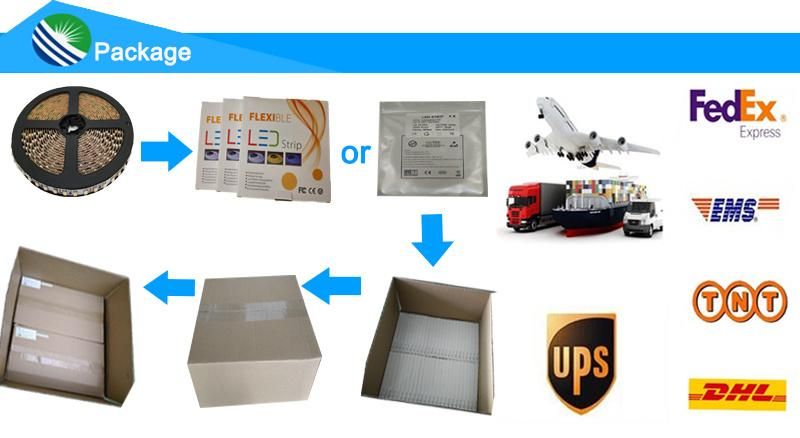 SMD2835 LED Rope Strip Light with Original 3m Adhesive Lm-80 Testing