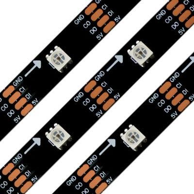 Black/White PCB Dream Color SMD5050 Magic LED Strip HD107s IC 150LEDs/5m