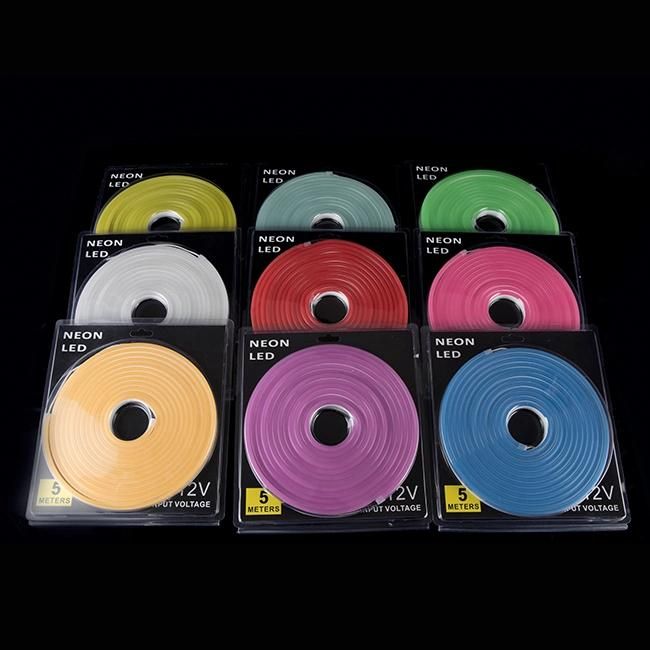 Waterproof Colorful Flex Neno Light LED Strip Light for Rooms Decoration