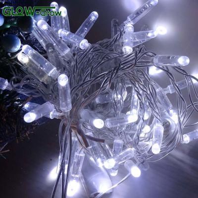 High Voltage IP65 Waterproof Cool White LED PVC Wire String Light for Home Decoration
