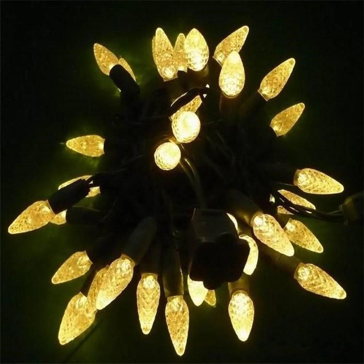 UL M5 C6 C7 C9 LED Fairy Decorative String Lights for Patio and Christmas Tree