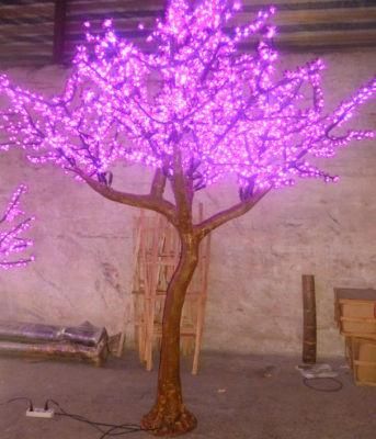 Yaye 18 Ce /RoHS Factory Price High Quality Outdoor LED Simulation Cherry Tree /Outdoor LED Tree Lights