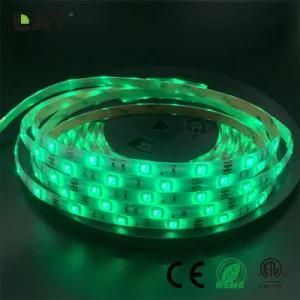 High Brightness DC12V IP20 IP65 SMD5050 Green 10m 30 60 120LEDs Ce ETL UL Flexible LED Strip Tape