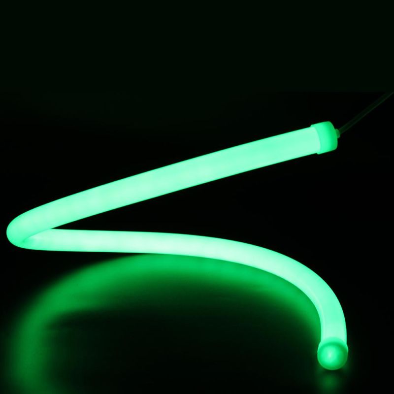 LED Neon Light RGB 360 Degree Round Sign Custom IP65 Flex Strip Lights