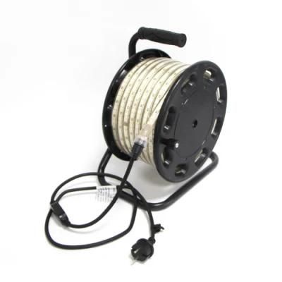 LED Strip Light Is Supplied Ready to Use for 25 M Length From a Practical Drum