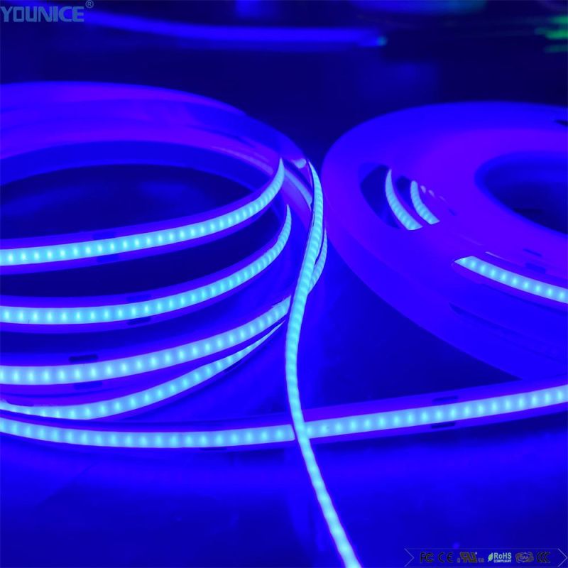 Pure Copper FPC High CRI Ra90 DC24V 210 PCS/M 8mm Width LED COB Strip